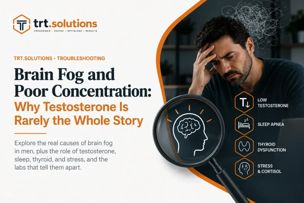 brain fog low testosterone
