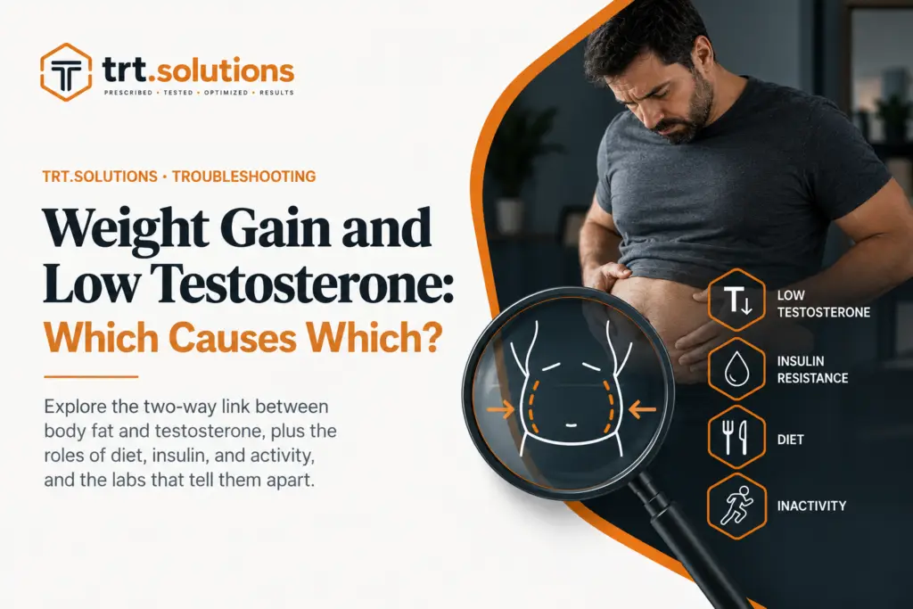 weight gain low testosterone
