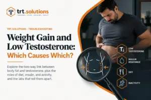weight gain low testosterone