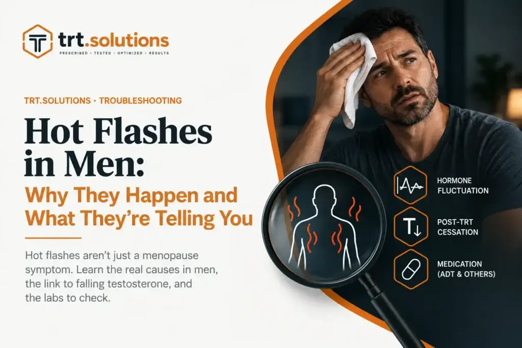 hot flashes in men