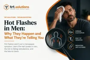 hot flashes in men