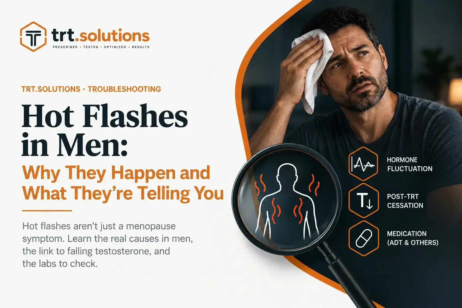 hot flashes in men