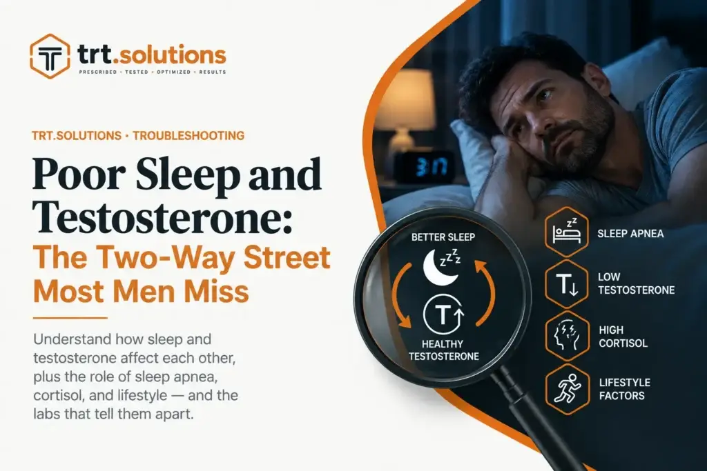 poor sleep testosterone